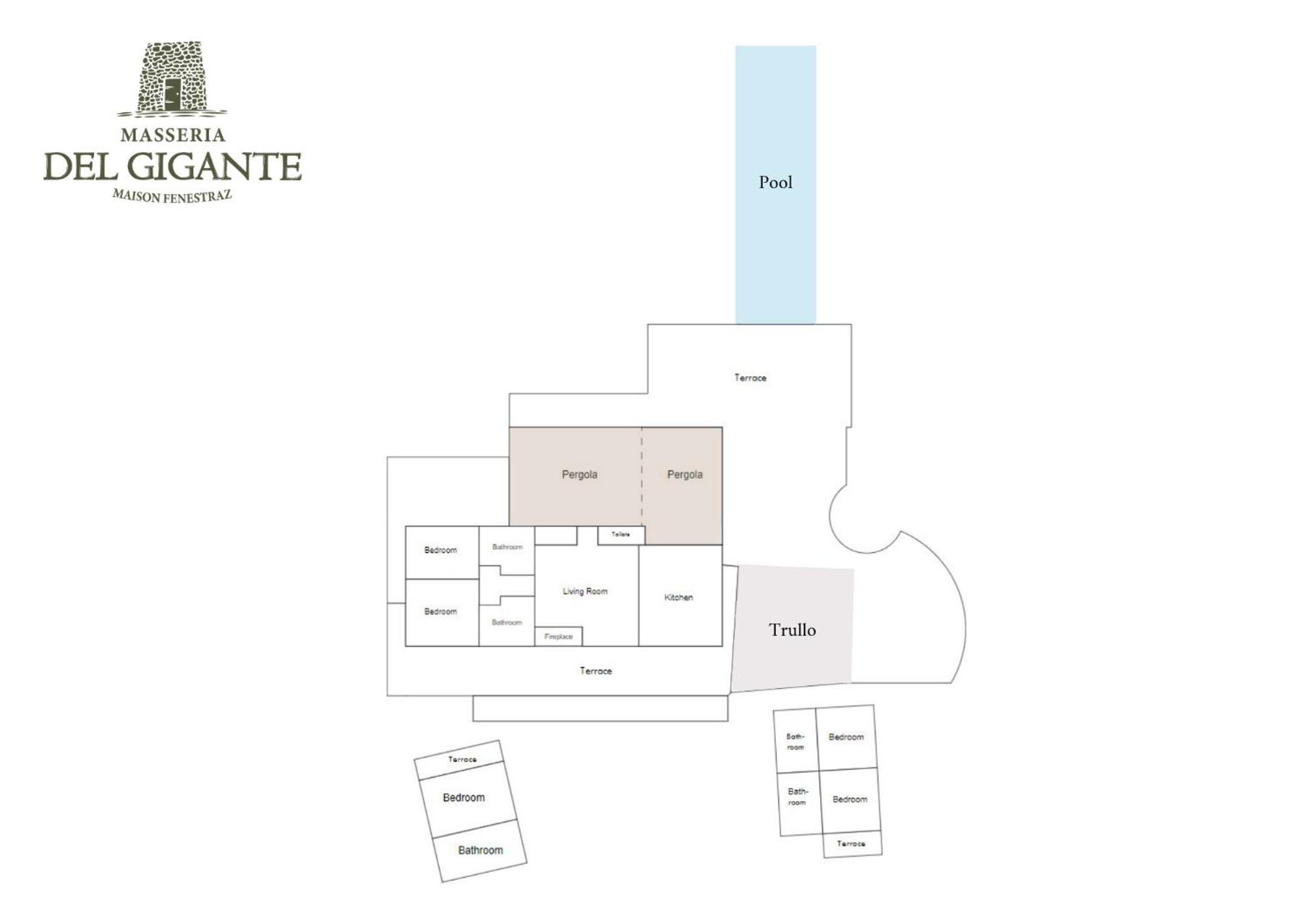Masseria Del Gigante Карпиньяно-Салентино Экстерьер фото